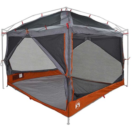  Unutarnji &amp;scaron;ator za 7 osoba Siva i narančasta 300 x 300 x 250 cm Slike