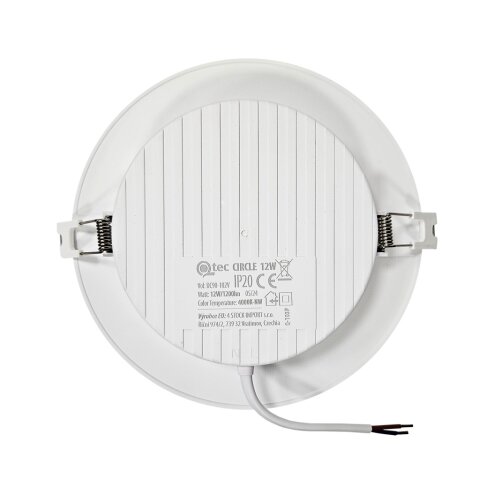  led ugradno svetlo circle LED/12W/230V 4000K, prečnik 17 cm, bela Slike