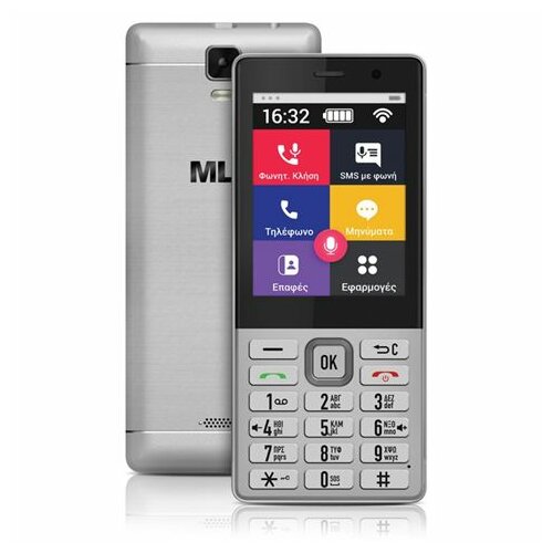 Mls Easy TS 2018 4G (iQL280) sivi 2.8 Quad Core 1GHz 1GB 8GB 8Mpx Dual Sim mobilni telefon Slike