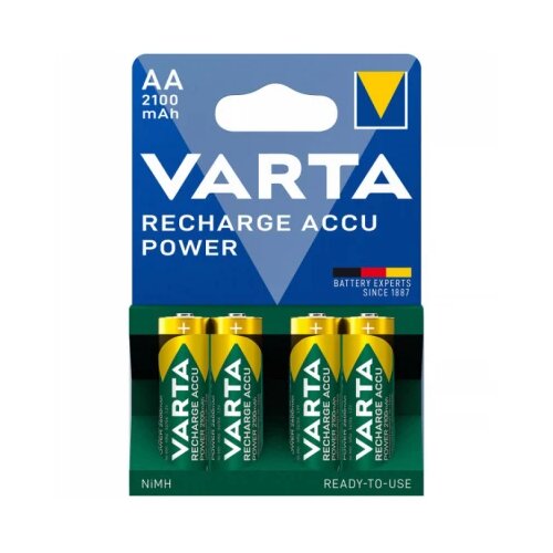  Baterija VARTA AA 2100mAh HR6 PAK4 CK, punjive NiMH baterije (rechargeable VARTA Ready to use) Cene