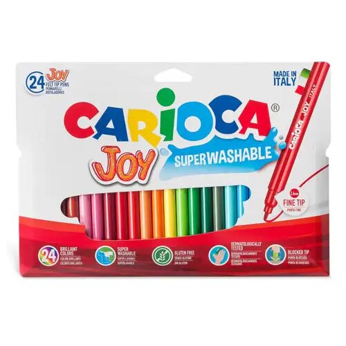 Carioca tanki flomasteri, set od 24 komada - Slike
