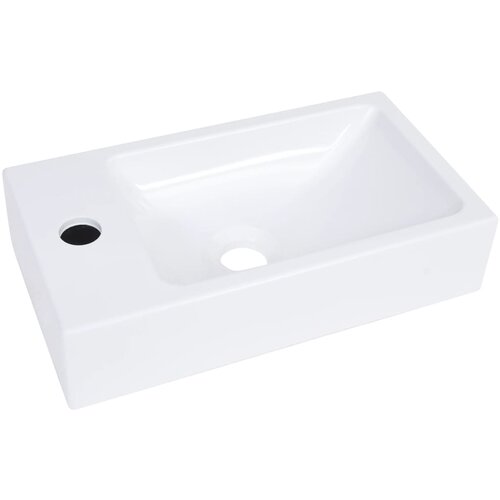 Maison Chic Umivalnik - Kopalna umivalnik - Lavabo 400x220x90 mm SMC bel, (21684807) Cene