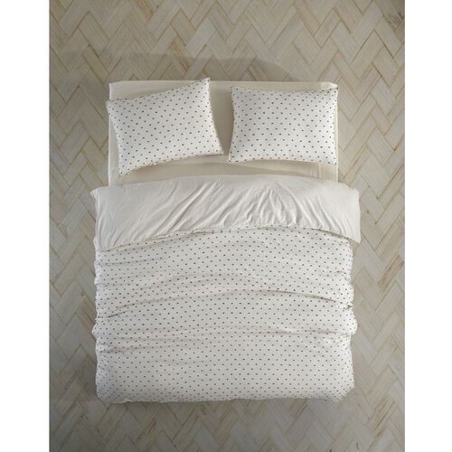  pas a pas creamblack ranforce super king quilt cover set (eu) (it) Cene