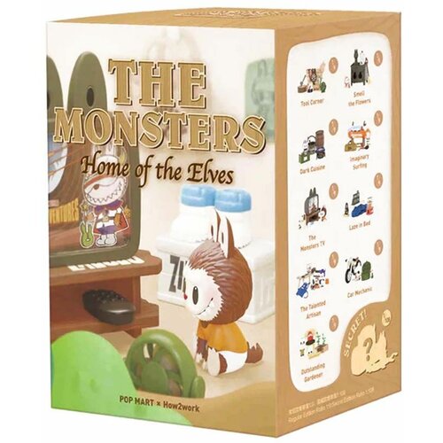 Pop Mart figura - The Monsters Home of the Elves Prop Series Blind Box Cene