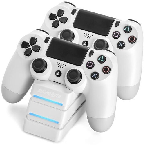 Snakebyte PS4 twin charge 4 whi Slike