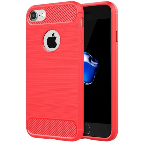  Ovitek za iPhone SE 2020, 7 in 8 | Carbon vzorec, rdeč Cene