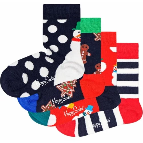 Happy Socks HOLIDAY GIFT SET 4P Dječje čarape, mix, veličina