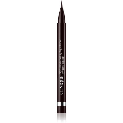 Clinique High Impact Easy Liquid Eyeliner vodoodporna črtalo za oči za natančen nanos 0,67 g odtenek 01 Black Cene