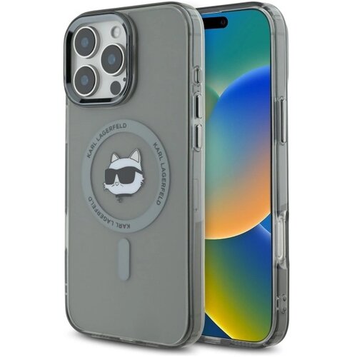 Karl Lagerfeld OVITEK MAGSAFE IML METAL CHOUPETTE ZA IPHONE 16 PRO ČRNA, (21899007) Cene