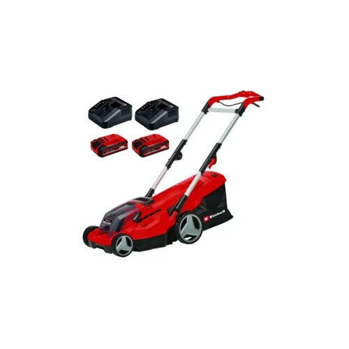 Einhell SET aku kosilica kosačica za travu Power X-Change RASARRO 36/36 2x 3Ah 2x punjač Slike