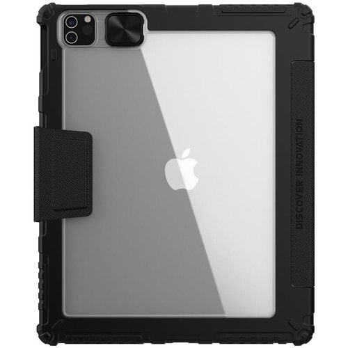  Maska za telefon Nillkin Bumper Leather Pro za iPad Pro 12.9 2020/2021/2022 crna Slike