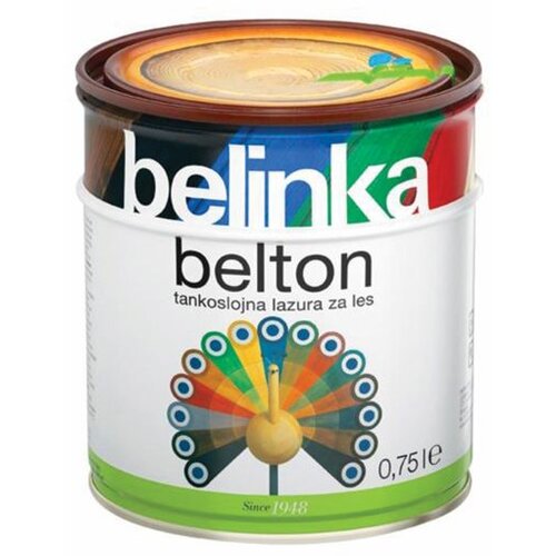 Belinka Tankoslojna lazura za les Belton (macesen, 750 ml) Slike