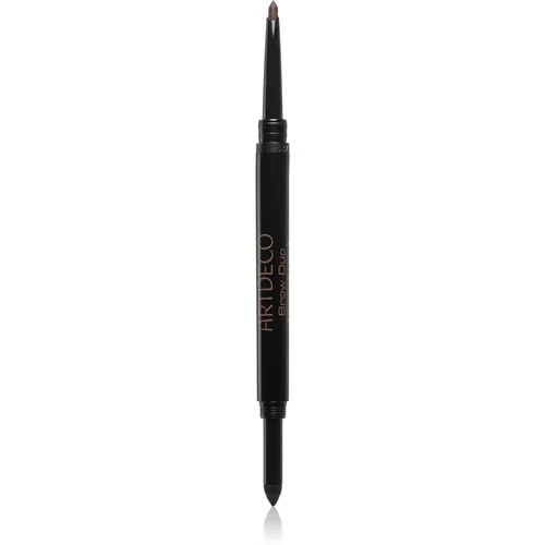 Artdeco Eye Brow Duo Powder & Liner olovka i puder za obrve 2 u 1 nijansa 12 Ebony 0,8 g