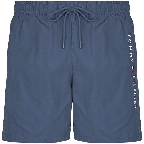 Tommy Hilfiger Kopalke / Kopalne hlače MEDIUM DRAWSTRING ZIP POCKET Modra Slike