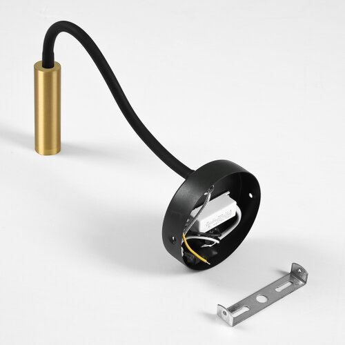  Brilagi - LED fleksibilna zidna lampa MAYA LED/3W/230V 4000K crna/zlatna Slike