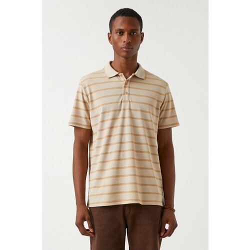 Koton Polo T-shirt - Beige - Regular fit Slike
