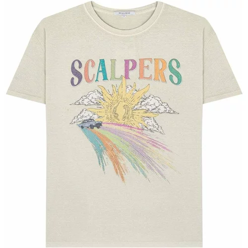 Scalpers Majica pesek / mešane barve