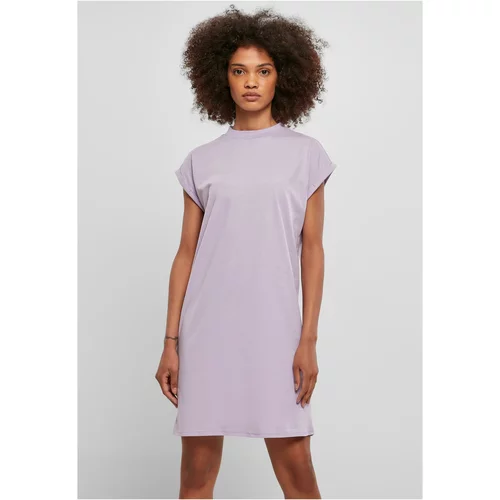 UC Ladies Women's tortoise dress with extended lilac shoulders