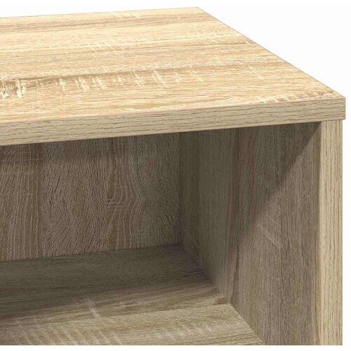  Noćni ormar Sonoma hrast 50 x 34,5 x 50 cm. Konstruirano drvo Slike