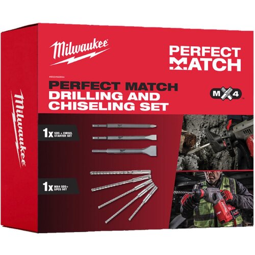 Milwaukee MX4 sds-plus burgije Slike