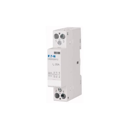 Eaton Instalacijski kontaktor 1 ST CR2002012 Nazivni napon: 230 V/AC Prebacivanje struje (maks.): 20 A 2 otvarač Slike
