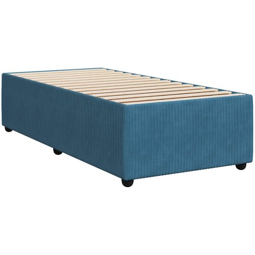  Boxspring krevet s madracem Plava 90 x 190 cm Bar&amp;scaron;un Slike