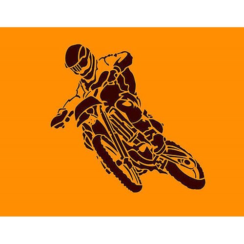  Šablona XXL Motorno kolo 5 delov 105x100 cm RABLJENO Cene