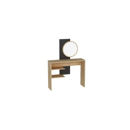 Hanah home Toaletni stolić Dali, 96x130x29,6 cm, Smeđe-antracit Slike