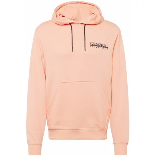 Napapijri Sweater majica 'BOYD' narančasta / rosé / crna / bijela