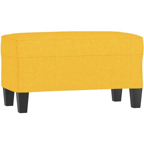 vidaXL Klop svetlo rumena 70x35x41 cm blago, (20955062) Cene