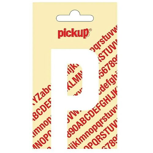  Nalepka Pickup (Motiv: P, bele barve, višina: 90 mm) Cene