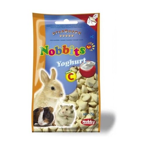 Nobby Nobbits draže jogurt - 75 g Cene