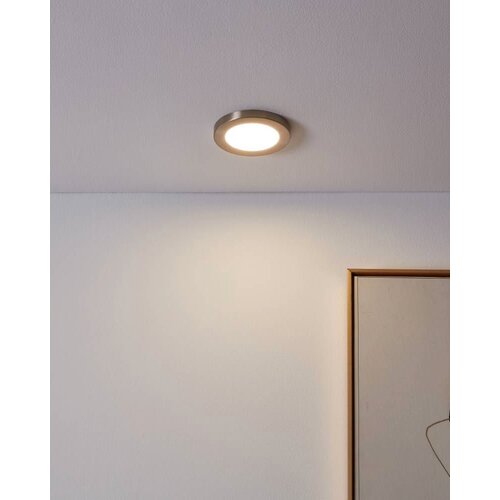 Eglo LED ugradbena svjetiljka, okrugla Fueva Flex (5,5 W, Ø x V: 11,7 x 0,2 cm, Mat nikal, Neutralno bijelo) Cijene