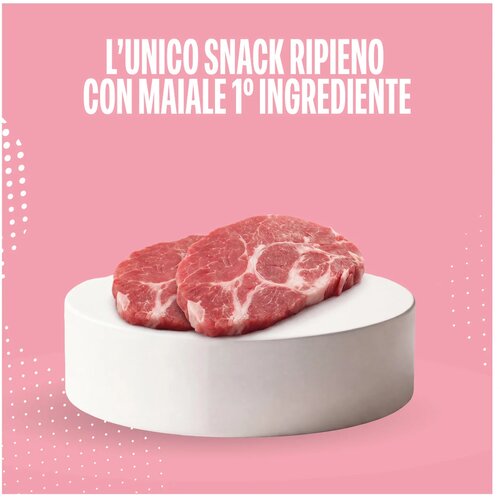 Schesir hrskava poslastica za mačke, svinjetina Slike