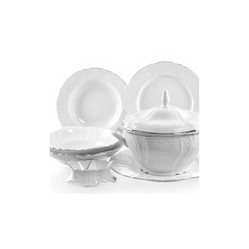 Jeremy Porcelain Jeremy porculanski set Bernadot srebreni rub 25/1 Cijene