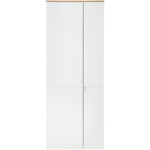 XORA garderobna omara bela, hrast artisan Cene