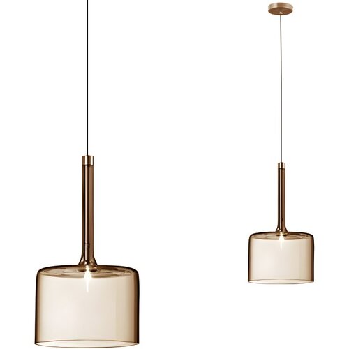 Toolight Stropni luster / zidni APP1698-1CP AMBER A Slike