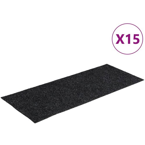 Maison Chic Samolepilne Preproga, Ruge za stopnice 15 kosov 60x25 cm sive, (22120386) Cene