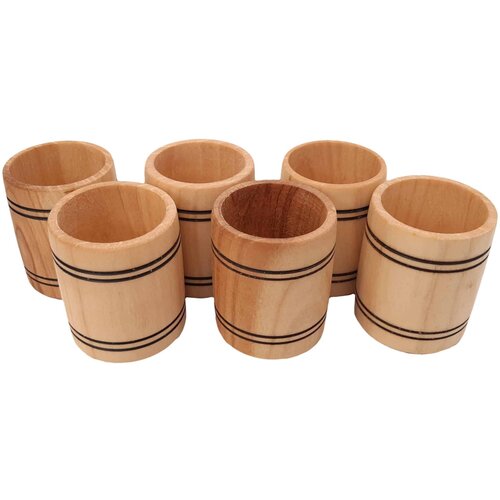  Male drvene &amp;scaron;alice - set od 6 kom Slike