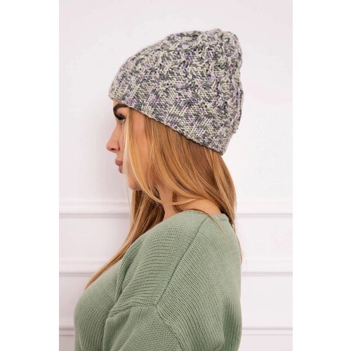 Kesi Women's cap Eliza K205 gray + purple + ecru Cijene