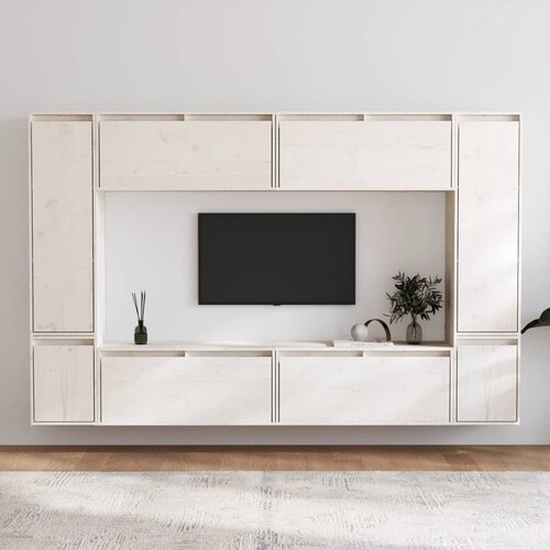 The Living Store TV omarica 8 kosov bela trdna borovina - TV Omarica, (21376374) Cene