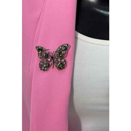 Kesi Butterfly Brooch A-2-21-7 green + silver Cijene