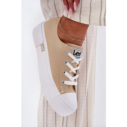 Lee Women's Platform Sneakers Beige ISLA C WOMEN LOW Cene