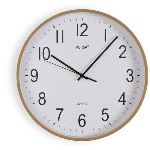  Zidni sat Versa Plastika Kvarc Drvo MDF 4 x 30 x 30 cm Cijene