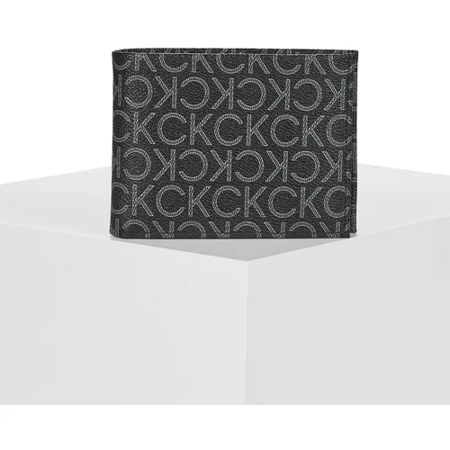 Calvin Klein Jeans Denarnice CK MUST MONO BIFOLD5CC W/COIN Črna