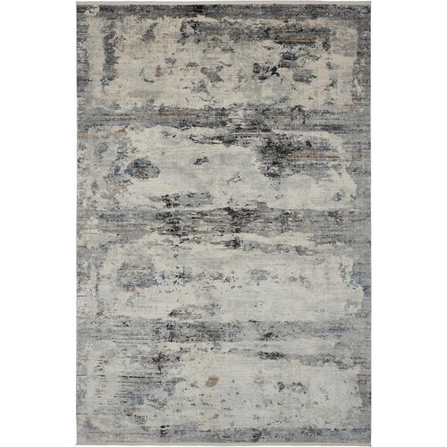 Dieter Knoll tkana preproga neptun 80/150 cm tkano krem barve, črna Cene