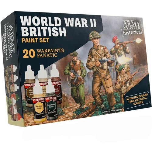 The Army Painter Historical: World War II British Paint Set - 1 set Slike