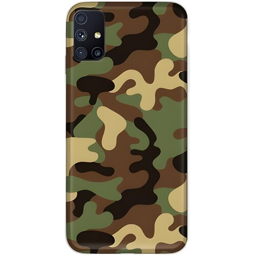 CaseGadget Silikonski ovitek s potiskom za Samsung Galaxy M31S - Večbarvna 1 Cene