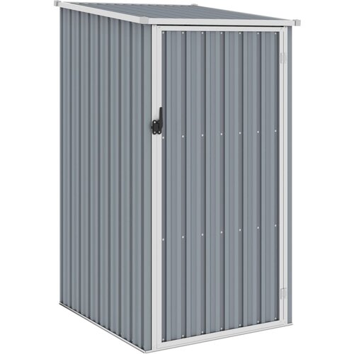 vidaXL Vrtna lopa siva 87x98x159 cm pocinkano jeklo, (20958752) Cene