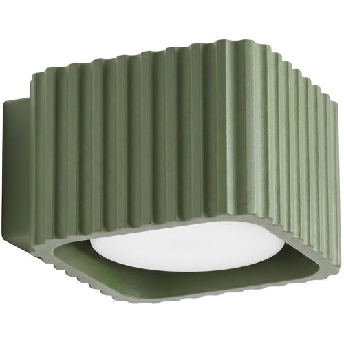 Sollux Lighting Stenska svetilka RIFF olivno zelena Gx53, (5000499342) Cene